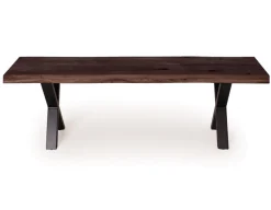 Akita Bænk, Eg, Mørk olie, 40x140 cm