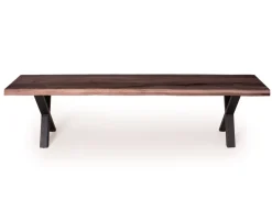 Akita Bænk, Eg, Mørk olie, 40x180 cm