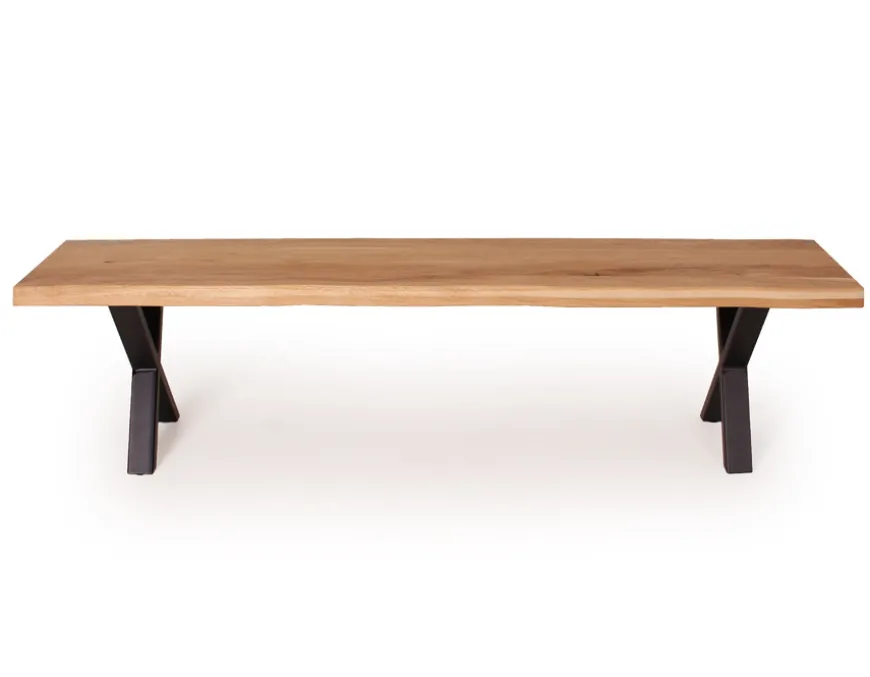 Akita Bænk, Eg, Natur olie, 40x180 cm