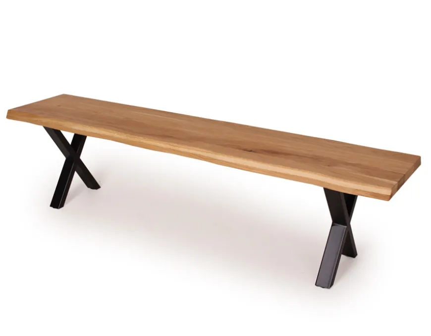 Akita Bænk, Eg, Natur olie, 40x180 cm
