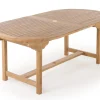 Alma Teak udtræksbord - 100x200/250/300 cm
