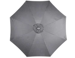 Alu parasol med tilt - Ø 3 meter - Grå