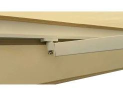 Ask Manuel Markise - Semikassette - 3,5 x 3 m - Hvid/Beige