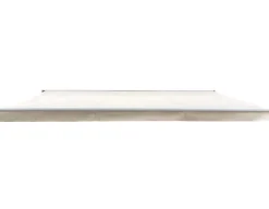 Ask Manuel Markise - Semikassette - 4,8 x 3 m - Hvid/Beige