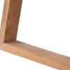Bordben i Teak - Trapez - 2 stk.