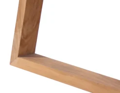 Bordben i Teak - Trapez - 2 stk.