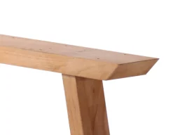 Bordben i Teak - Trapez - 2 stk.