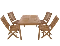 Bremen 120 Mia Teak Havemøbelsæt