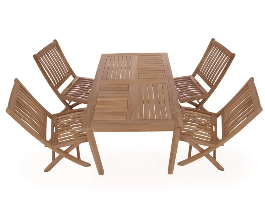 Bremen 120 Mia Teak Havemøbelsæt
