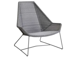 Cane-line Breeze Highback Stol - Light grey