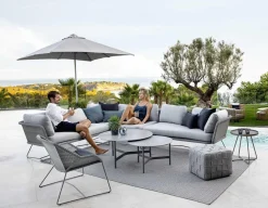 Cane-line Breeze Loungestol - Light Grey