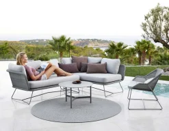 Cane-line Breeze Loungestol - Light Grey