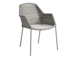 Cane-line Breeze Stabelstol m/armlæn - Taupe