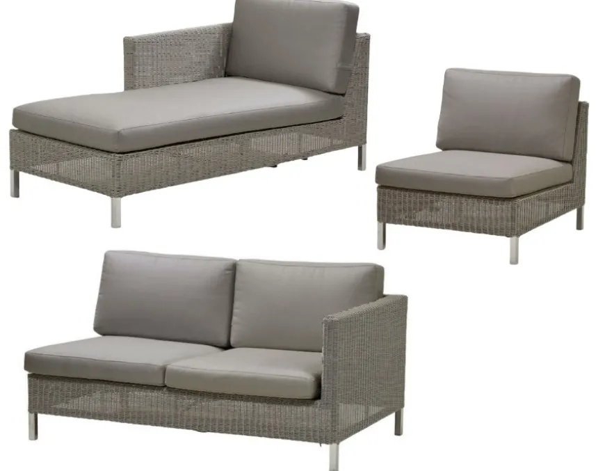 Cane-line Connect Loungesæt - Taupe