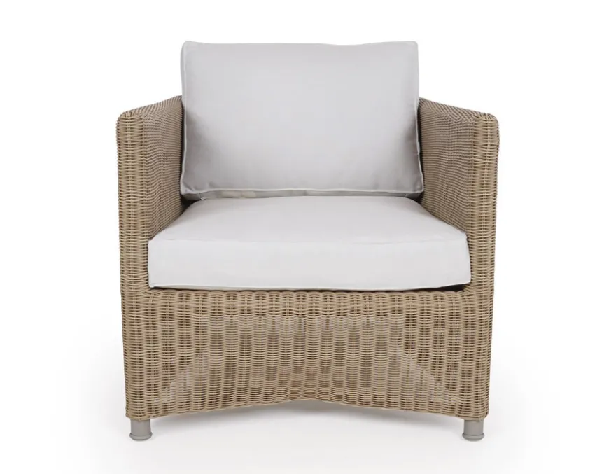 Cane-line Diamond Loungestol m/hynde - Light Natural/White