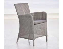 Cane-line Hampsted stol m/armlæn - Taupe