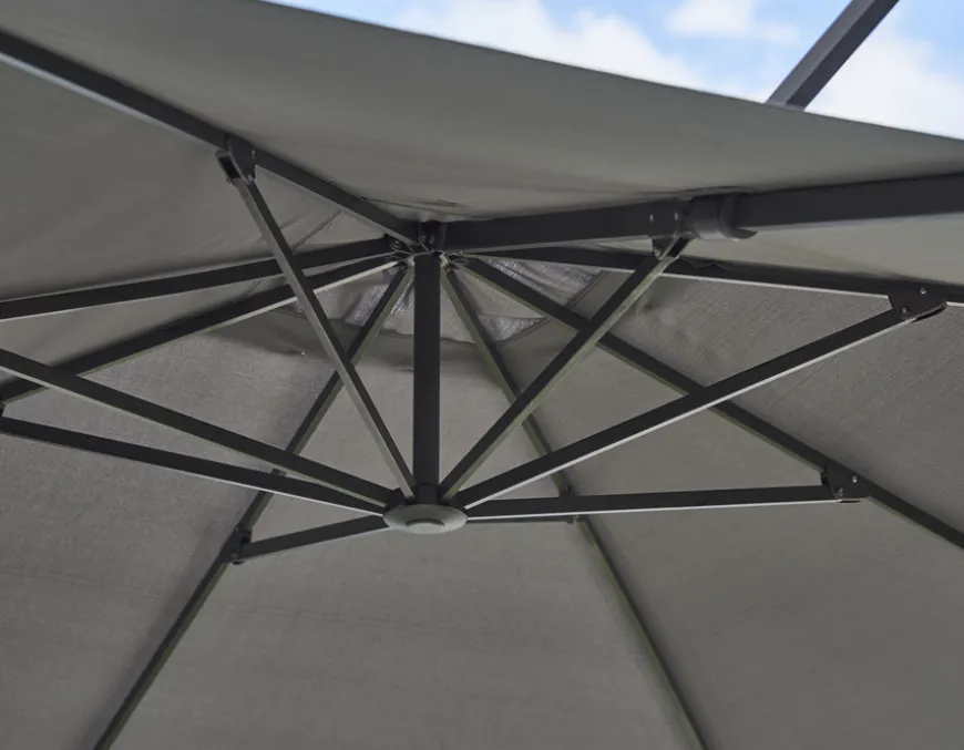 Cane-line Hyde, Hængeparasol, Tilt, 3 x 4 m, Antracit