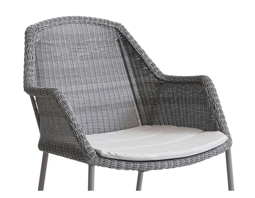 Cane-line Hynde til Breeze Stabelstol - Light grey Natté