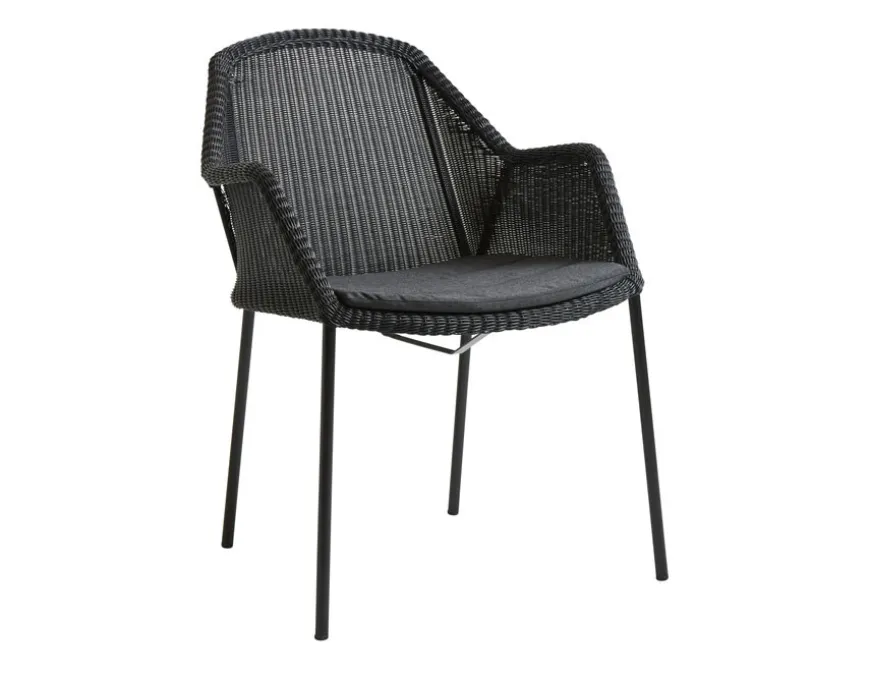 Cane-line Hynde til Breeze Stabelstol - Black Natté