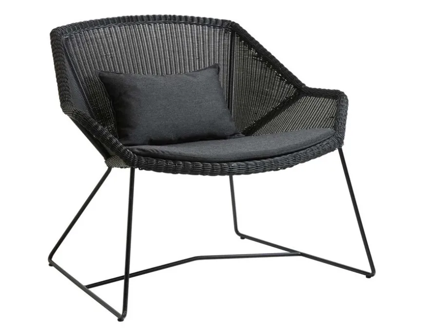 Cane-line Hyndesæt til Breeze Loungestol - Black Natté