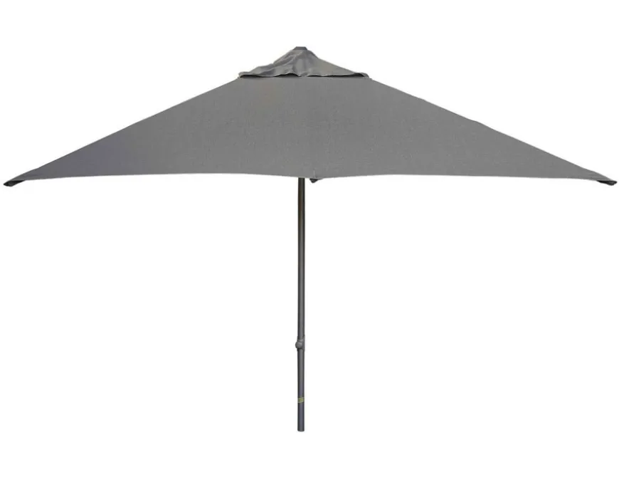 Cane-line Major parasol m/slide system, 3x3 meter, Antracit Grey