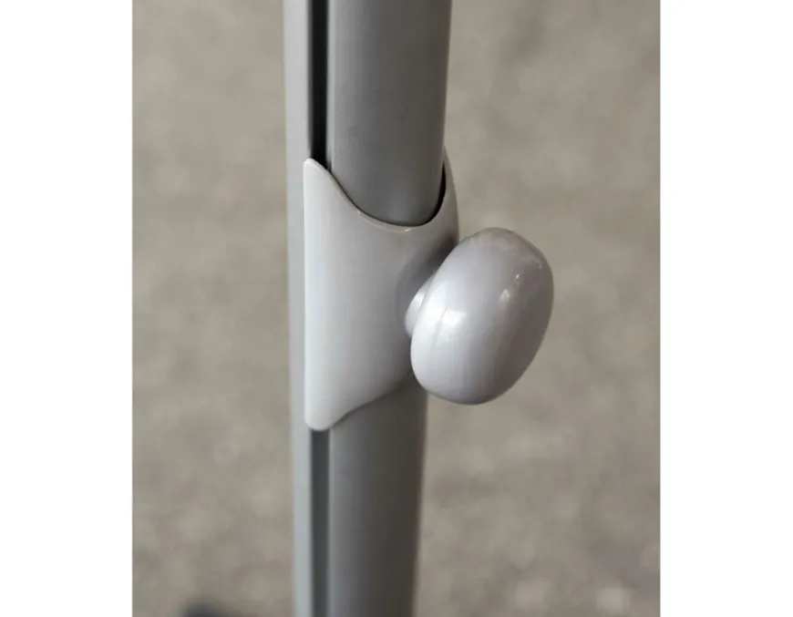 Cane-line Major parasol m/slide system, 3x3 meter, Antracit Grey