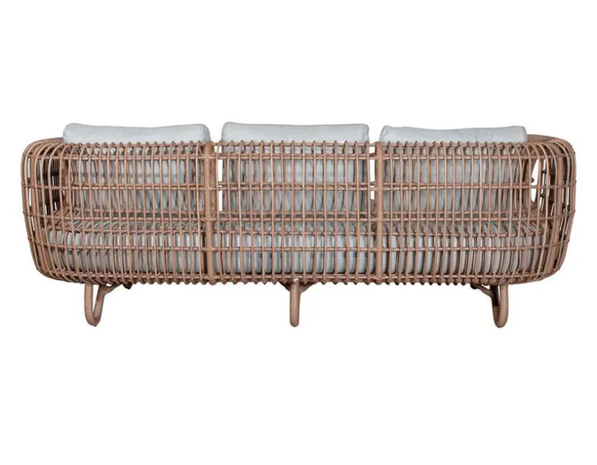 Cane-line Nest 3 pers. sofa m/hynder