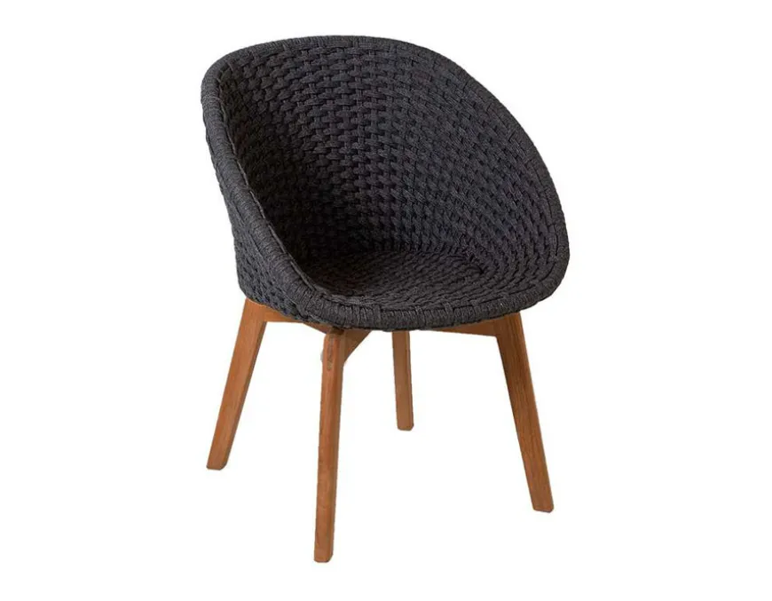 Cane-line Peacock stol m/teakben