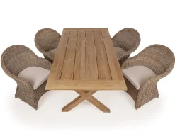 Chadstone Kato Teak Havemøbelsæt