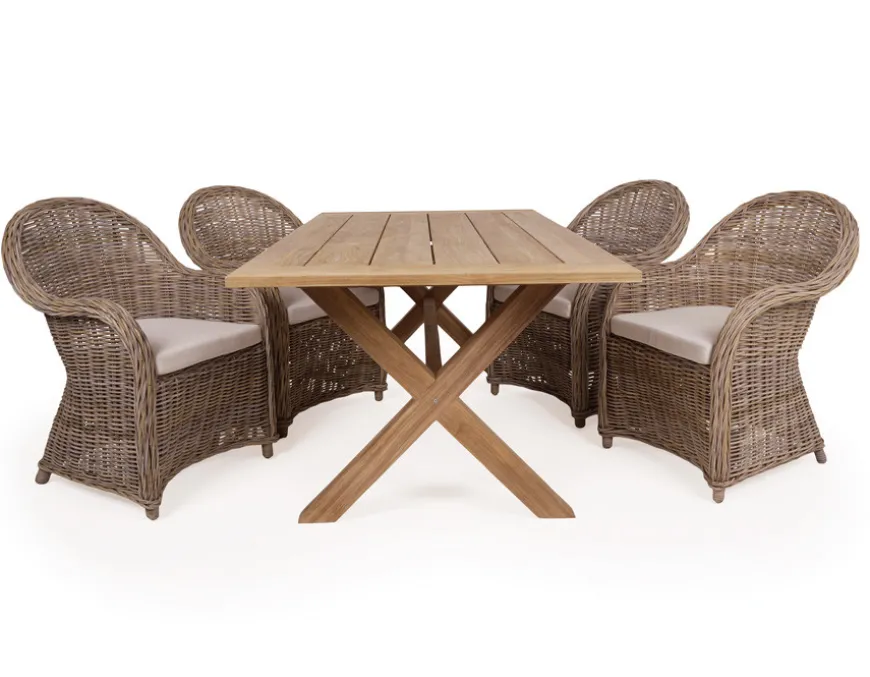 Chadstone Kato Teak Havemøbelsæt