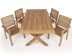 Chadstone Pala Teak Havemøbelsæt