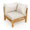 Colorado Teak Hjørnemodul - m/Andorra Airflow hynder