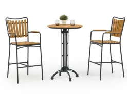 DaneLine Adam Barsæt - Nonwood - Ø70 cm - Grå