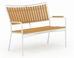DaneLine Adam Bænk - Nonwood - Hvid