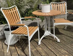 DaneLine Adam Cafésæt - Nonwood - Ø70 cm - Hvid