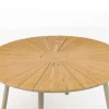 DaneLine Adam Havebord - Nonwood - Ø130 cm - Latte