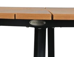 DaneLine Adam Havebord - Nonwood - Ø110 cm - Grå