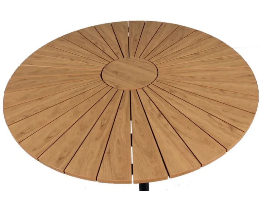 DaneLine Adam Havebord - Nonwood - Ø110 cm - Grå