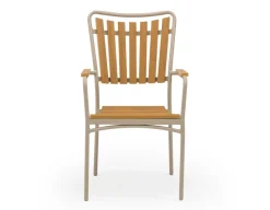 DaneLine Adam Havemøbelsæt - Nonwood - Ø130 cm - Latte