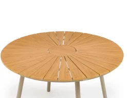 DaneLine Adam Havemøbelsæt - Nonwood - Ø110 cm - Latte