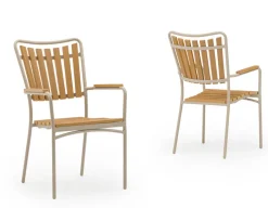 DaneLine Adam Havemøbelsæt - Nonwood - Ø110 cm - Latte