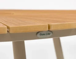 DaneLine Adam Havemøbelsæt - Nonwood - Ø110 cm - Latte