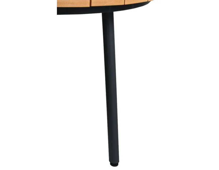 DaneLine Adam Havemøbelsæt - Nonwood - Ø110 cm - Grå