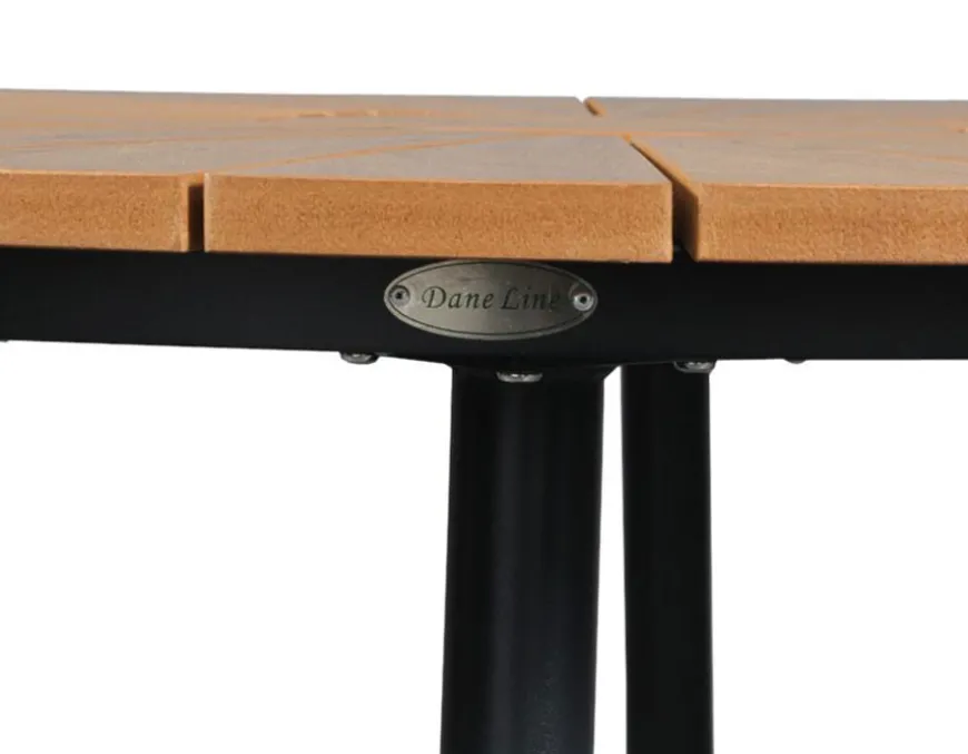 DaneLine Adam Havemøbelsæt - Nonwood - Ø110 cm - Grå