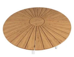DaneLine Adam Havemøbelsæt - Nonwood - Ø110 cm - Hvid