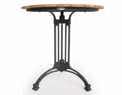 DaneLine Eva Teak Cafésæt - Ø70 cm - Grå