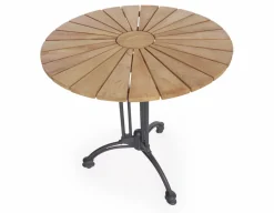 DaneLine Eva Teak Cafésæt - Ø70 cm - Grå