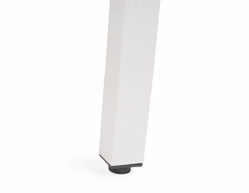 DaneLine Eva Teak Havebord - 102x219 cm - Hvid