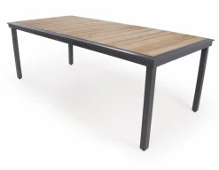 DaneLine Eva Teak Havemøbelsæt - 102x219 cm - Grå