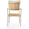 DaneLine Eva Teak Havemøbelsæt m/bænk+2 stole - 90x160 cm - Latte